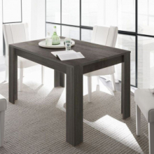 Tavolo Sabry titanio 137x90