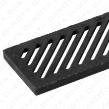 1 pz. Griglia in Ghisa Antitacco C250 130 Misure   130 x 500mm  