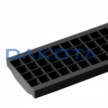 1 pz. Griglia Extra Strong Nera 200 Misure   200 x 500mm  