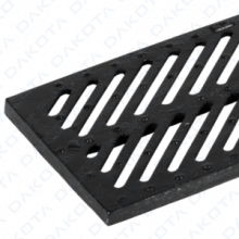 1 pz. Griglia in Ghisa Antitacco B125 200 Misure   200 x 500mm  