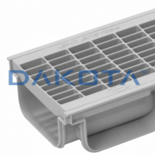 1 pz. Pegasus Plus One S con Griglia - Grigia Misure   100 x 35 x 1.000mm  