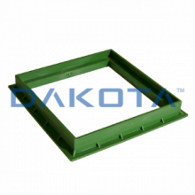 1 pz.Telaio verde per coperchio/griglia Misure   550 x 550mm  