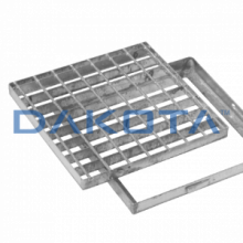 12 pz.Griglia Zincata con Telaio Misure   550 x 550mm  