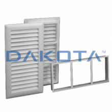 50 pz.Griglia Fissa Rettangolare con imbocco Misure   130 x 260mm  