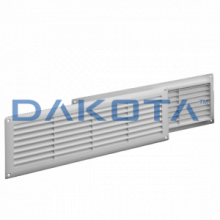 50 pz.Griglia Fissa Rettangolare con imbocco Misure   365 x 125mm  