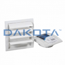 Griglia Appoggio con Serranda GravitÃ  in ABS - 1 pz. Misure   190 x 190mm  