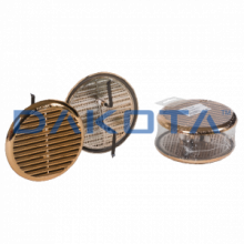 Griglia Universale Tonda Ã¸ 140 - 2 pz. Misure   imbocco da 63 a 125mm  