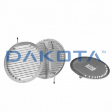 Griglia Universale Tonda Alluminio Ã¸ 150 - 1 pz. Misure   imbocco da 80 a 125mm  