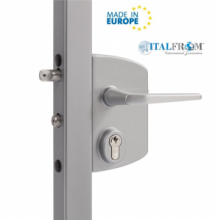 Serratura in acciaio INOX per cancelli ad anta battente ITALFROM