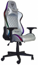 Sedia Ufficio/Gaming NOUA MAO M9 Silver RGB Rainbow con Braccioli 4D e Schienale Reclinabile