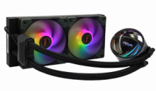 Dissipatore a Liquido NOUA Sub-Zero AT240 con 2 Ventole RGB Rainbow da 120 mm Addressable 5V 3-Pin