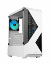 Case Atx NOUA Demon T7 Black con frontale in Mesh e pannello laterale in vetro temperato.