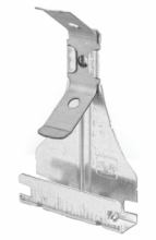 Gancio con Molla per Montanti a C 15/48/15 e 27/48/27 Bordo Schiacciato - Confezione 10 Pezzi