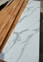 SECONDA SCELTA - TOP CUCINA LAMINATO STYLE SQUADRATO EFFETTO MARMO