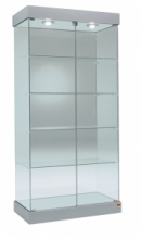 Vetrina Alta con Luci  L93xP46xH188 cm Cristalli Temperati OF131CS